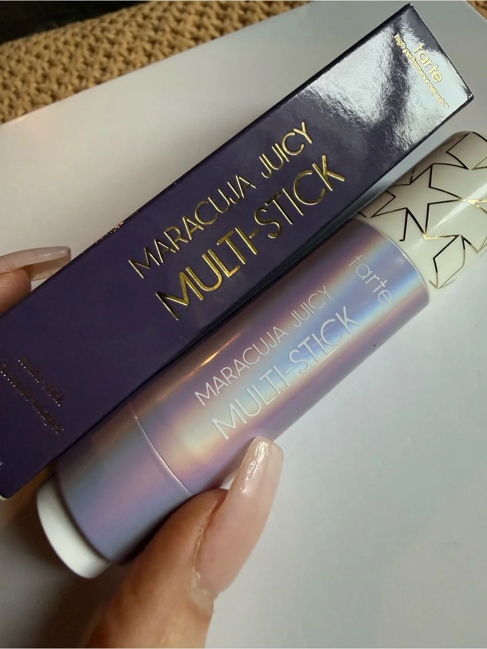 tarte Maracuja Juicy Multi-Stick — Iridescent Lavender-Pink
